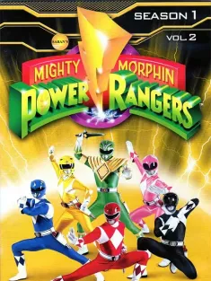 美版恐龙战队 国语版 第一季 Mighty Morphin&#39; Power Rangers Season 1 1993 美版 五星战队