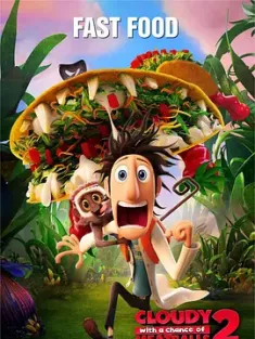 《天降美食2 Cloudy with a Chance of Meatballs 2 2013》美食风球2/食破天惊2/美食从天而降2